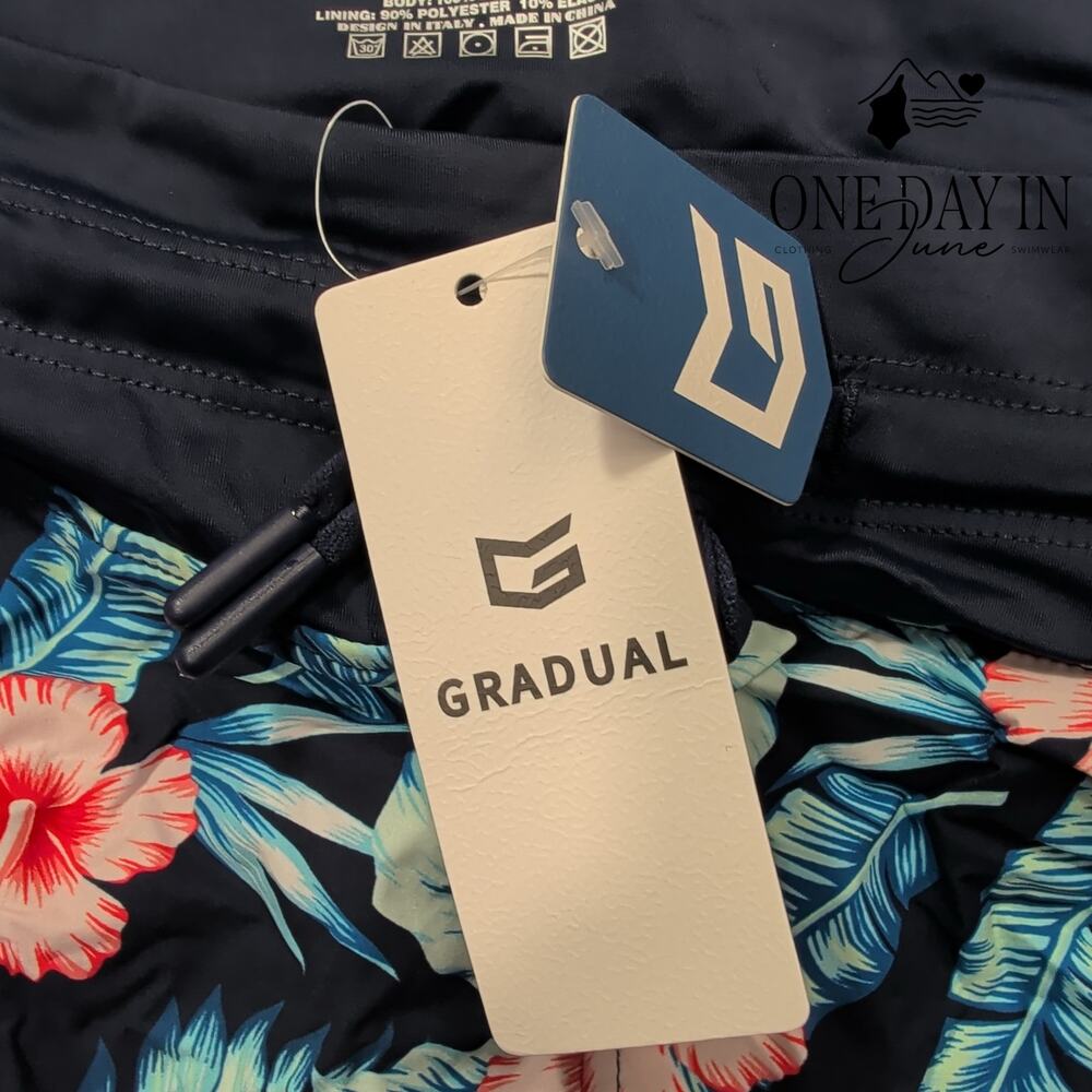 Gradual High Waist Swim Shorts Size 3XL - Picture 2 of 5